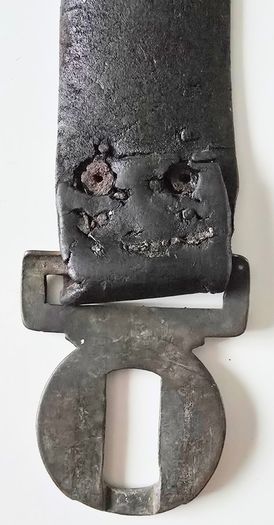 WW1 British Royal Marines ''Gibraltar'' Brass Belt & Buckle,