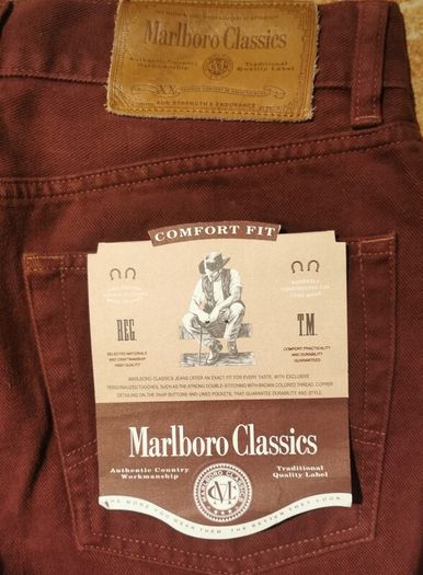 men's marlboro chino rust colour