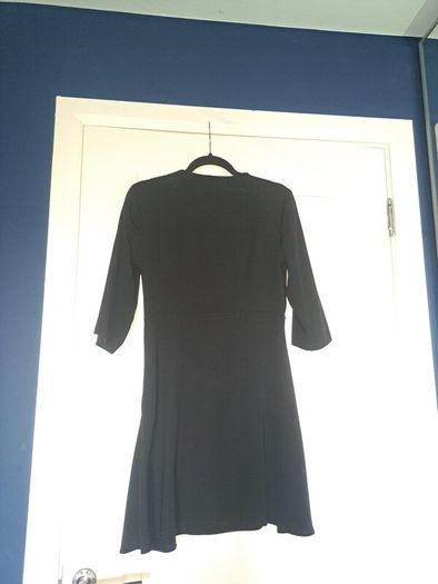 River Island Black Mini Lace Skater dress