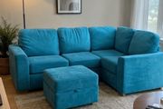 Corner L shaped sofa/sofabed/