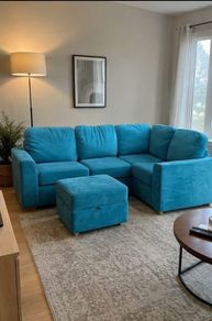 Corner L shaped sofa/sofabed/