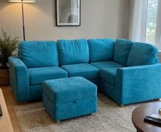 Corner L shaped sofa/sofabed/