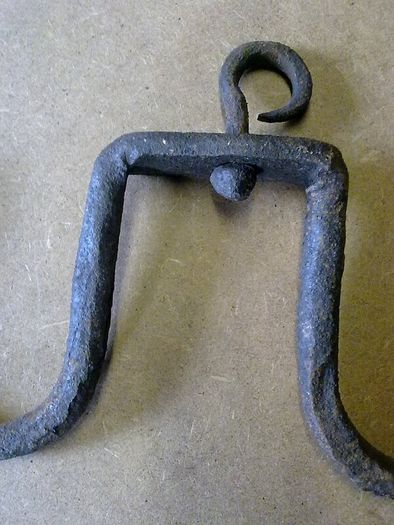Old Irish blacksmith made hanging hook