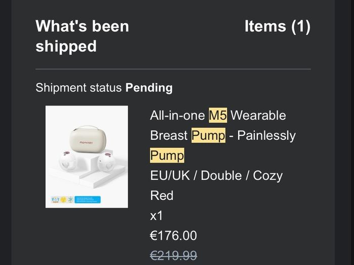 momscozy M5 breast pump