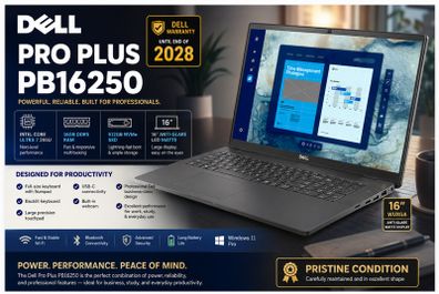 Dell Proplus 16250 U7 265 16 512 -numpad