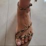 ZARA leopard print strappy sandals Sz 42 (Fit 8-9UK) Image 9