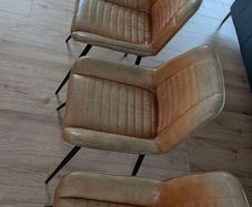 Dining chairs Buffalo Leather tan