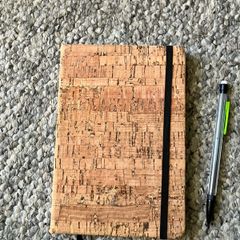 Cork cover notebook
