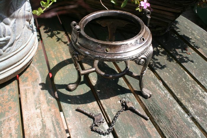Antique stand for the spirit Kettle