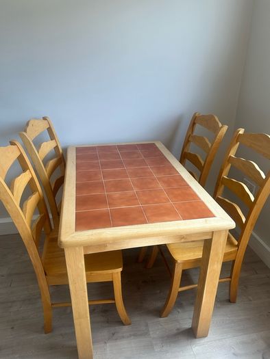 table and chairs for sale