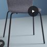 4 grey karlpetter kitchen chairs Image 4