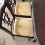Mahogany dining table & 6 chairs Image 4