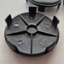 Gloss black BMW 68mm caps - FREE POST Image 2