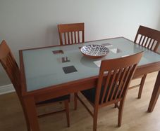table and chairs