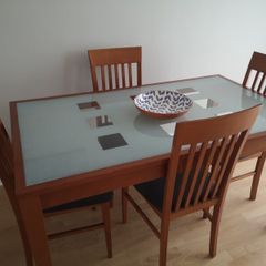 table and chairs