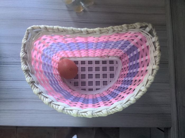 Girls bike basket