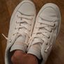 Standard Skechers White Canvas Standard Fit Arcade Womens Trainers Image 2