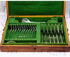 Silver Plated Cutlery Set 36 Pce Set Monogrammed
