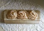 Ivory Satin Clutch