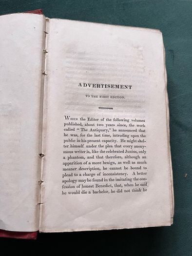 Antique Rob Roy book