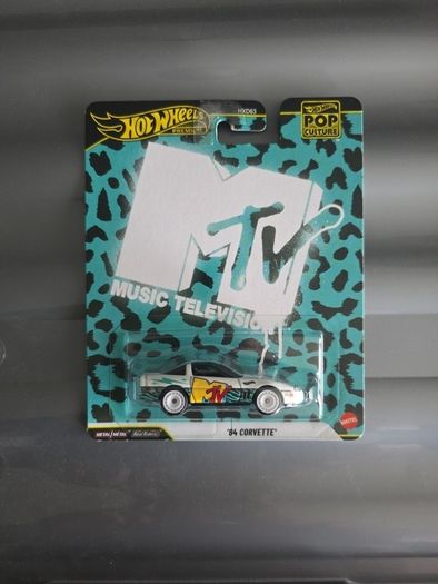 Hot wheels 84 Corvette MTv