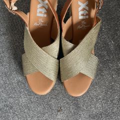 Women's Gold Sandals