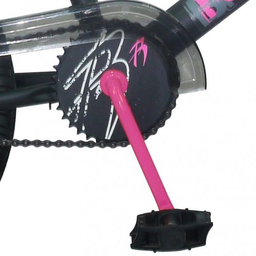 11" Rooster GO EASY, 20" Wheel, Black/Pink