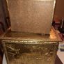 vintage log box and magazine rack Image 4