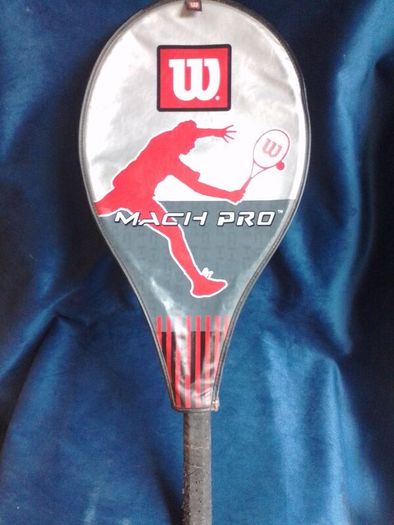 Vintage Early-2000s Wilson Mach Pro Tennis Racket