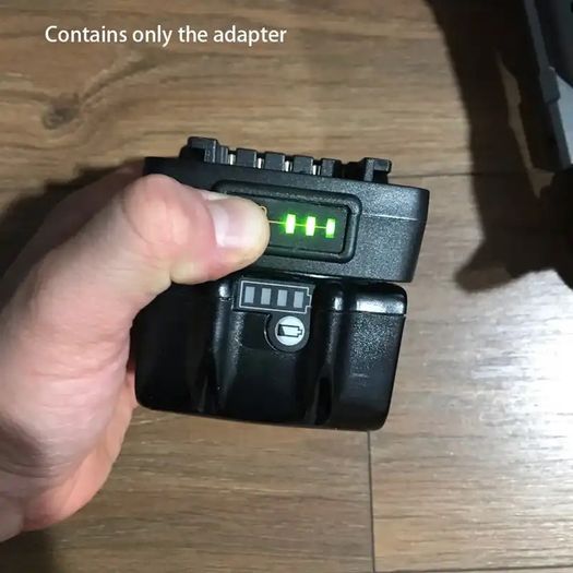 Battery Converter Adapter for DeWalt /Makita 18V Li-Ion Batteries Convert To for Metabo 18V Power Tools Lithium Battery
