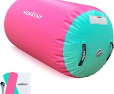 Gymnastics Tumbling Equipment Air Barrel Inflatable Octagon Tumbler Roller Back-bend Trainer Chearleeding Mat Without Pump