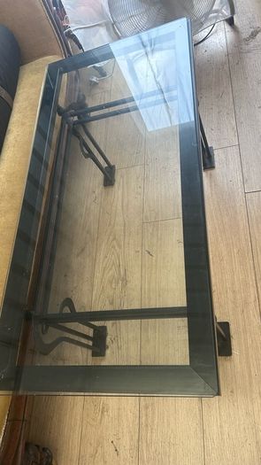 glass table
