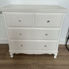 Chest of Drawers white used