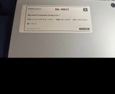 Microsoft Surface Pro 7 1866 i5-103504 1.10GHZ