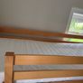 Bunk bed with attached slide and mattresses Image 5