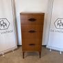 Mid Century Modern 6 Drawer Tall Boy by Remploy Image 2