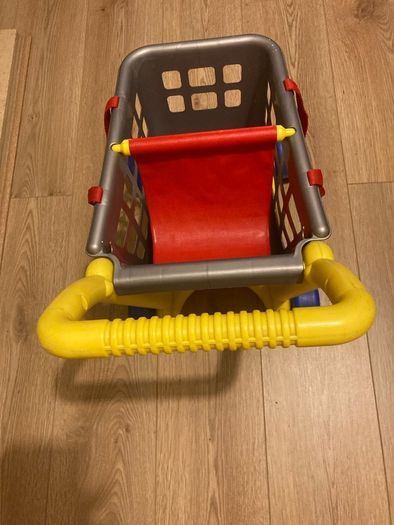 Smoby Shopping Trolley with dolls seat.