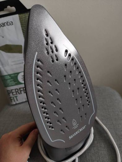 Ironing board + brand new cover + iron