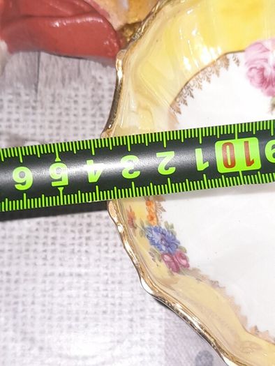 Antique Porcelain Footed Bowl A Present From Bundoran, manufactured in the Silesia region of Germany now part of Poland