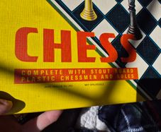 A Vintage 1970s Spear's Games Chess Set