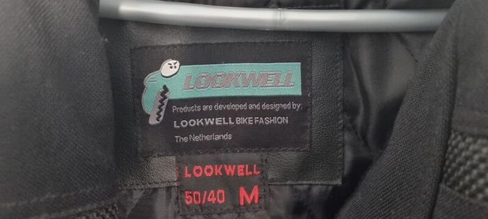 Lookwell Gents Leather & Textile Motorbike Jacket Medium