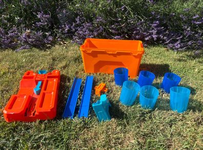 Hot Wheels Track Builder Barrel Box