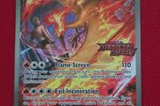 team rocket's moltres STAMPED 229 destined rivals pokemon card