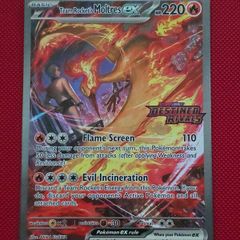 team rocket's moltres STAMPED 229 destined rivals pokemon card