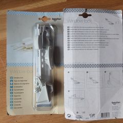 BabyDan Child Proof Lock - Window Safety Lock - White