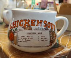 Vintage Chicken Soup Mug