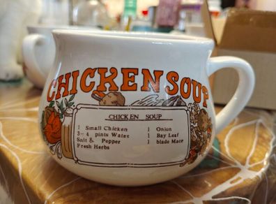 Vintage Chicken Soup Mug