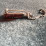 Sterling silver Amber violin Brooch Image 5