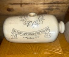 Two Vintage foot warmers