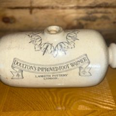 Two Vintage foot warmers